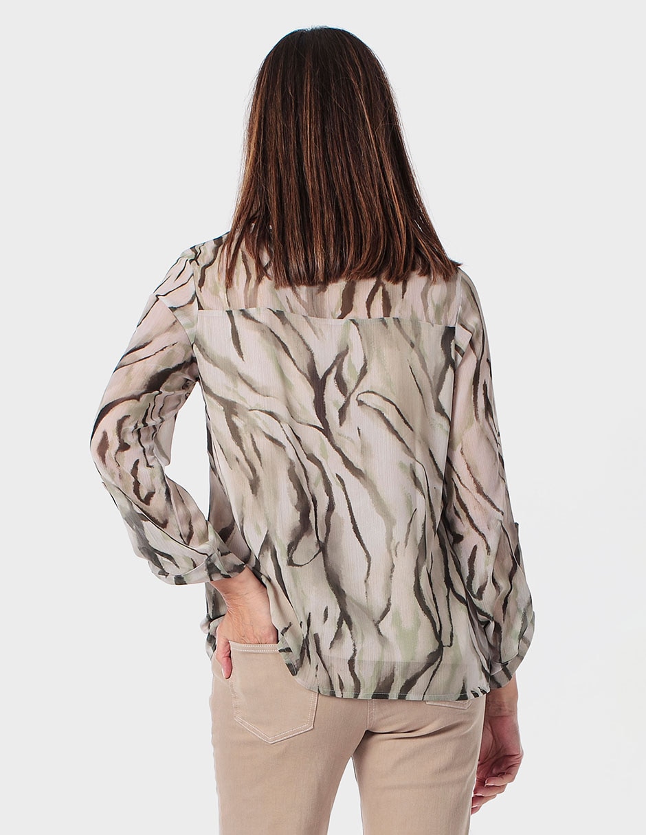 Blusa manga larga para mujer 2