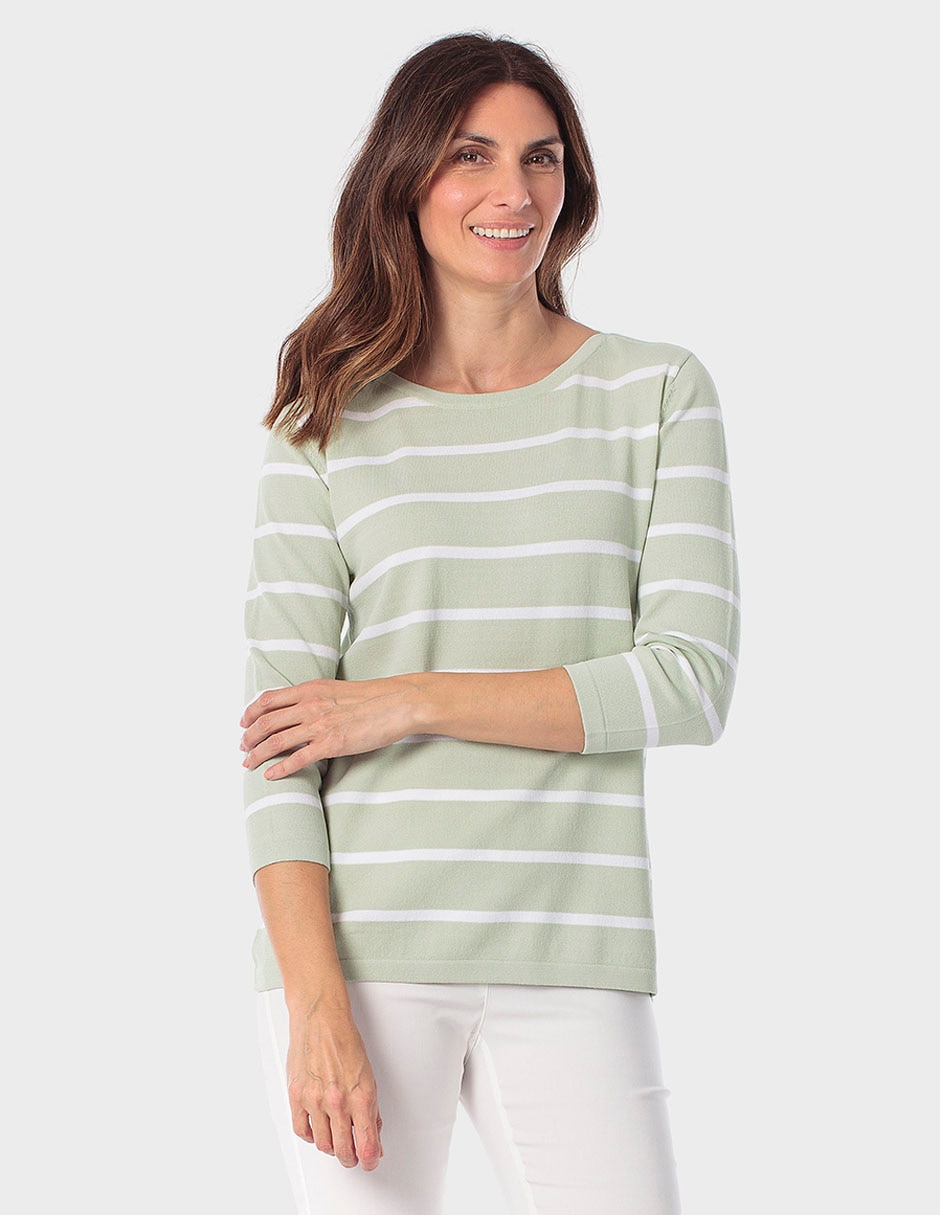 Suéter cuello redondo para mujer Suéter cuello redondo para mujer