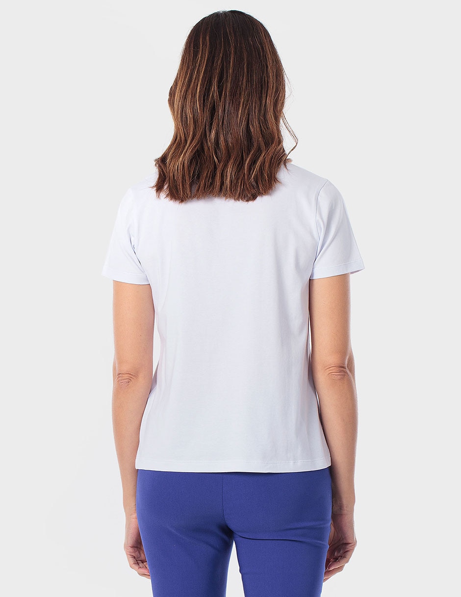 PLAYERA PUNT ROMA 461251, XG, BLANCO
