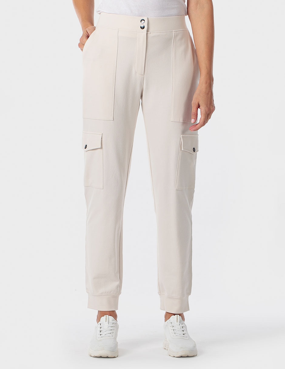 Pantalón jogger slim para mujer