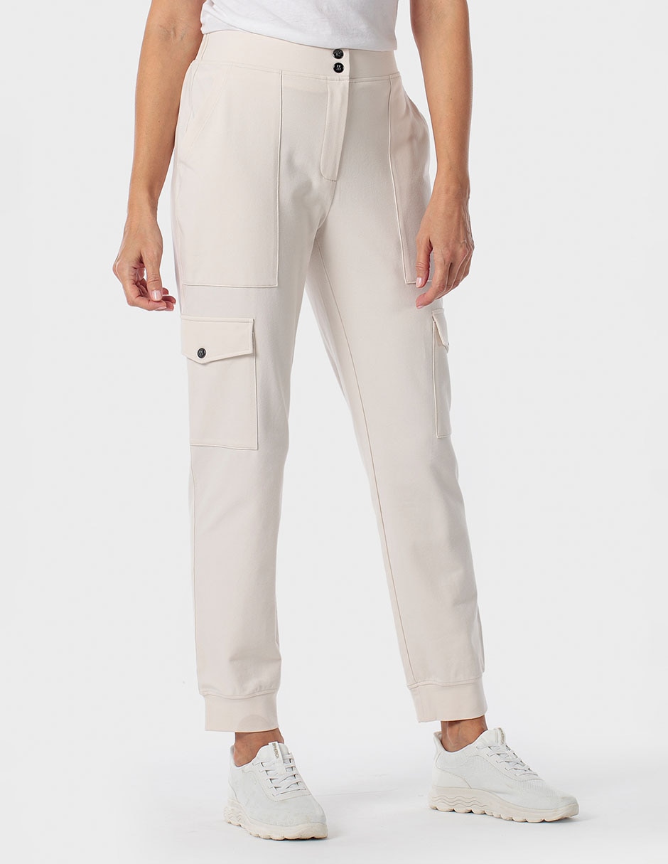 Pantalón jogger slim para mujer 4