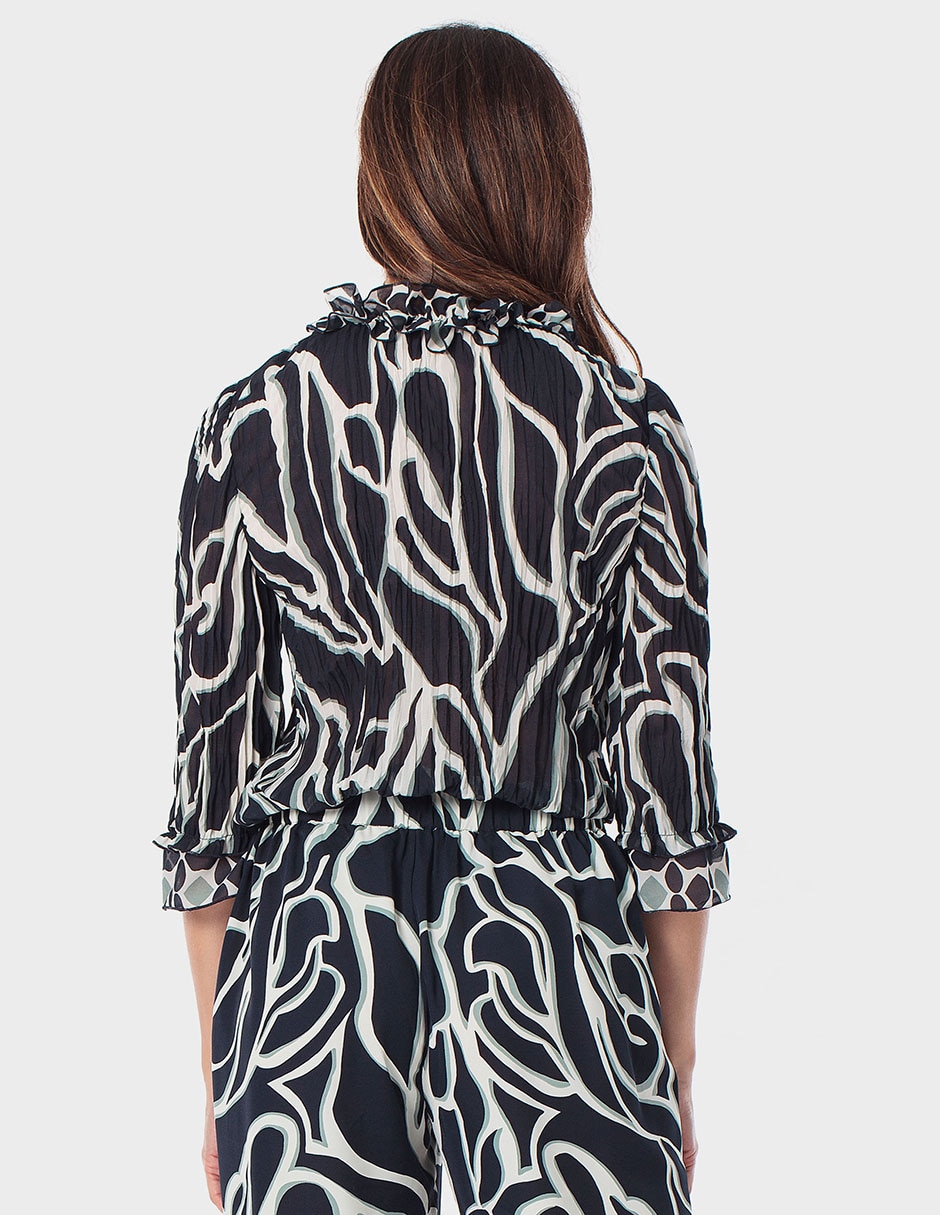Blusa manga 3/4 para mujer 2
