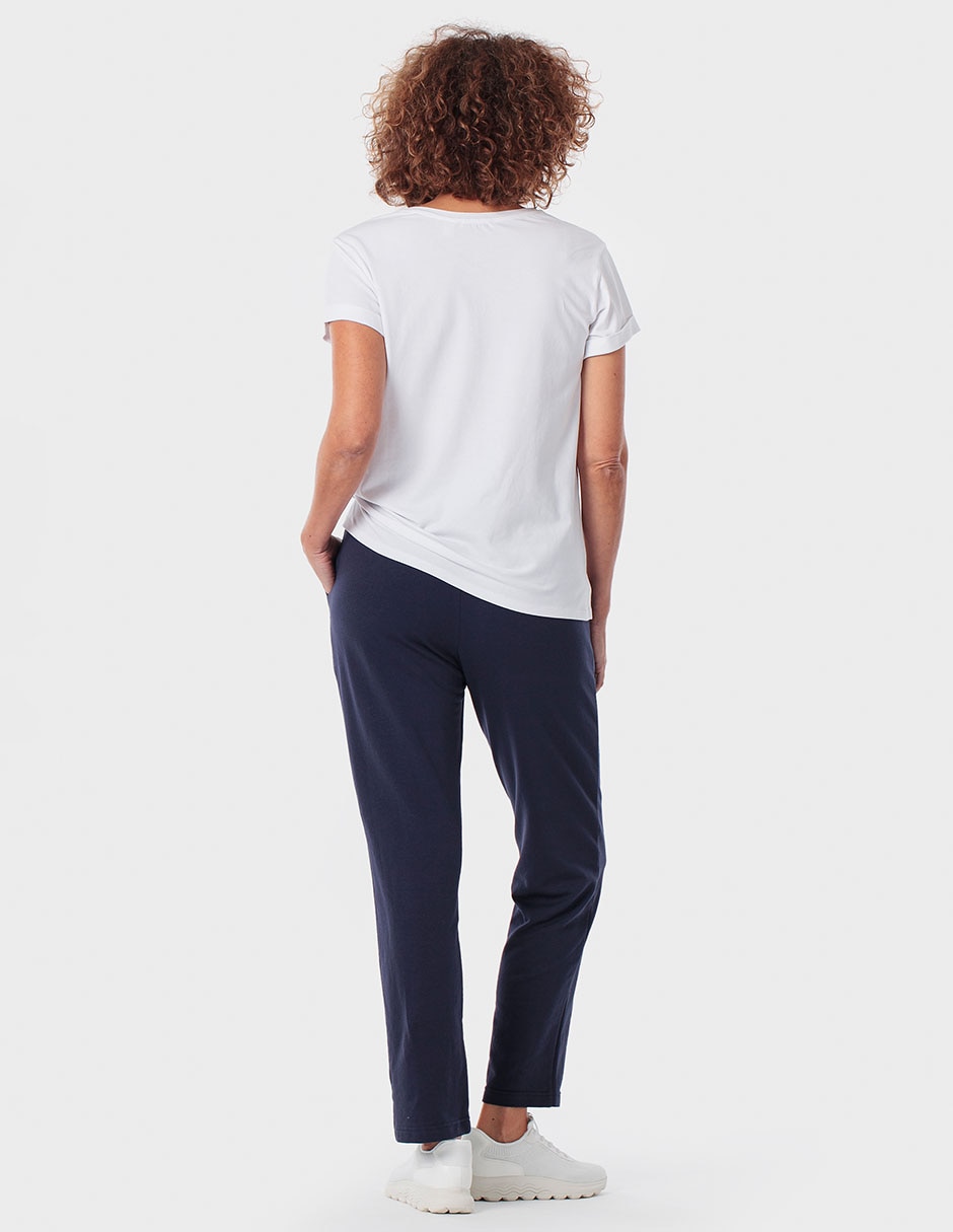 Pants regular con agujeta para mujer 2