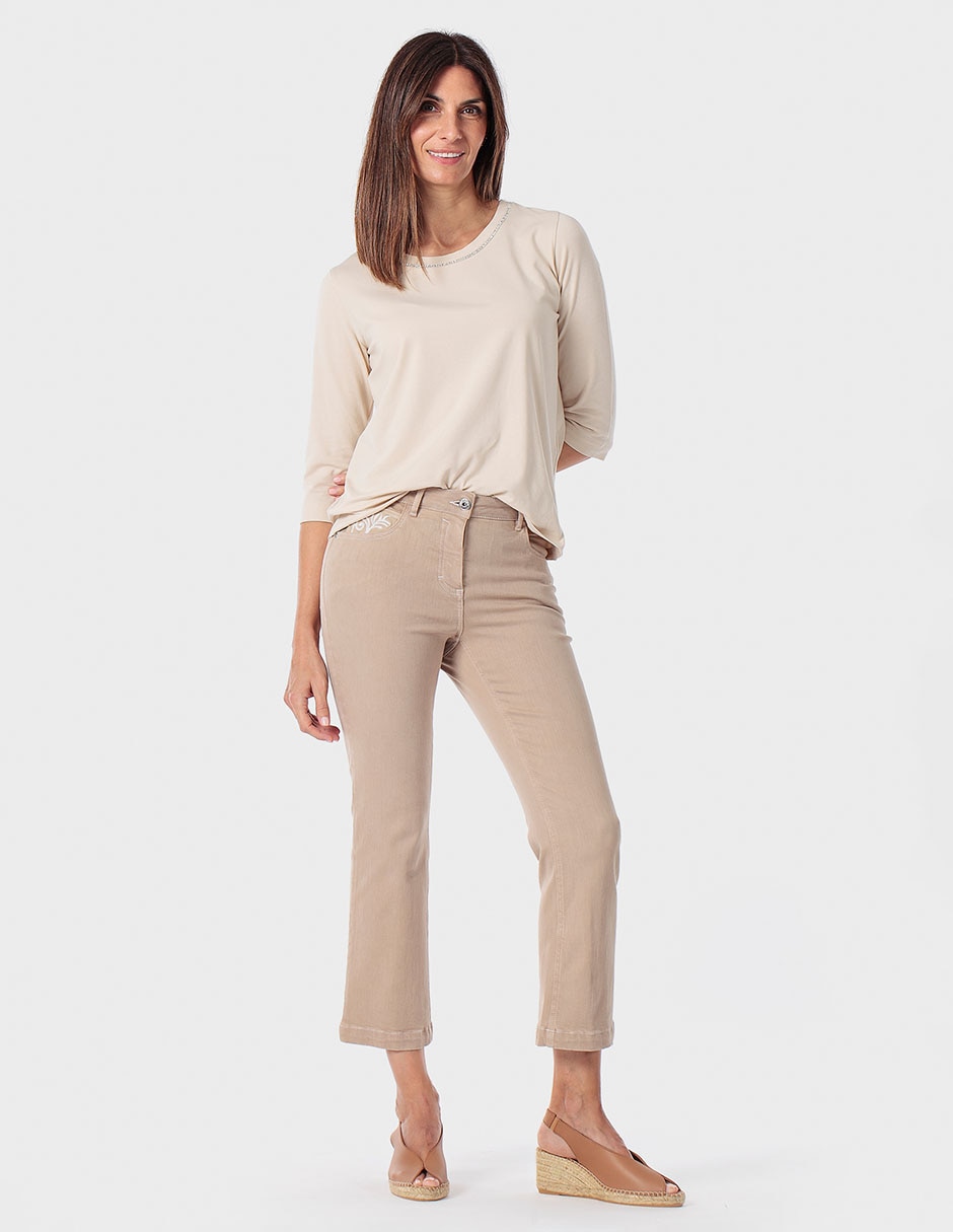PLAYERA PUNT ROMA 461544, CH, KHAKI
