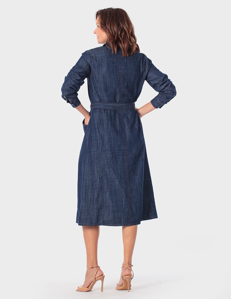 Vestido midi casual para mujer 2