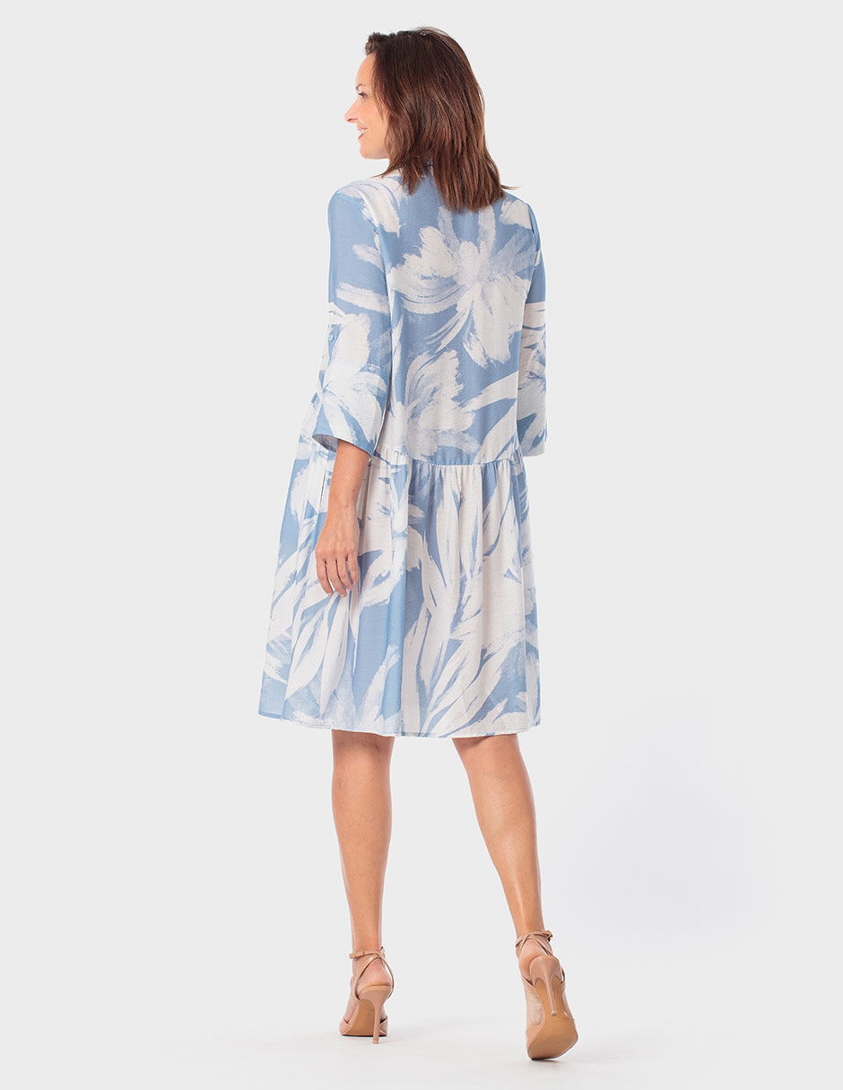 Vestido a la rodilla casual para mujer 2