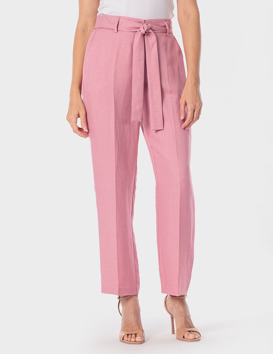 Pantalón de vestir slim para mujer
