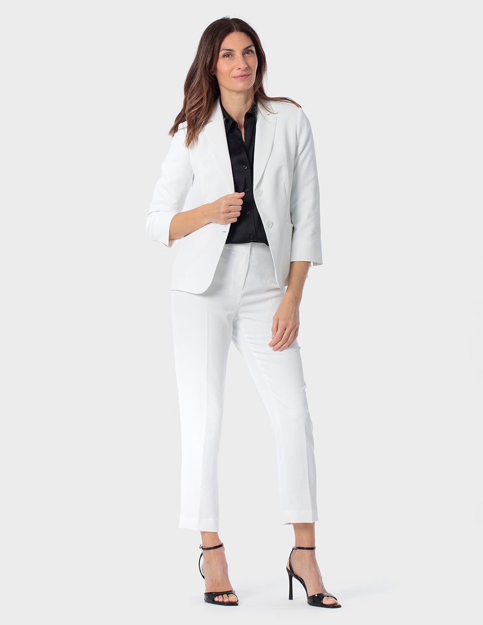 Pantalón capri recto para mujer 3