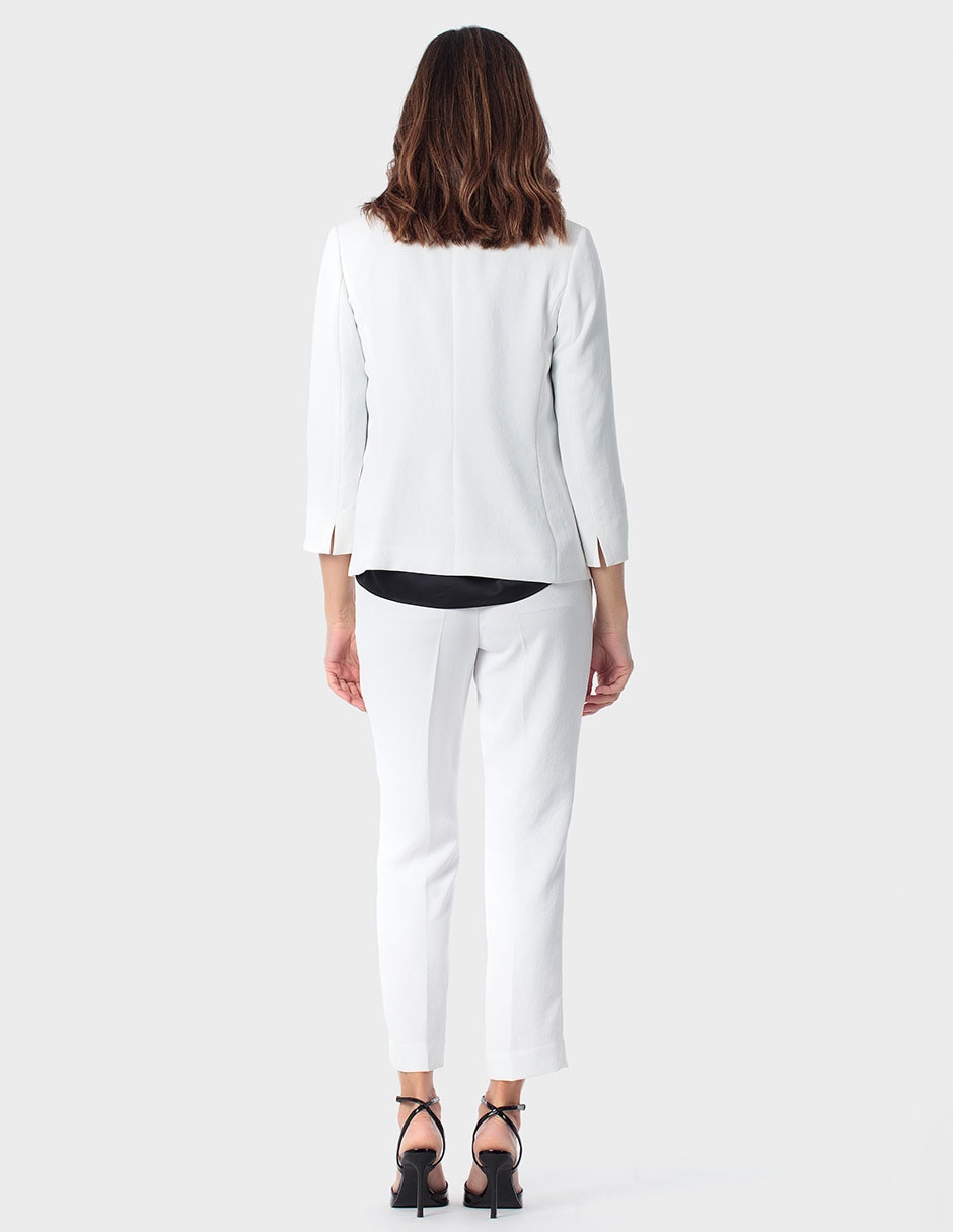 Pantalón capri recto para mujer 4