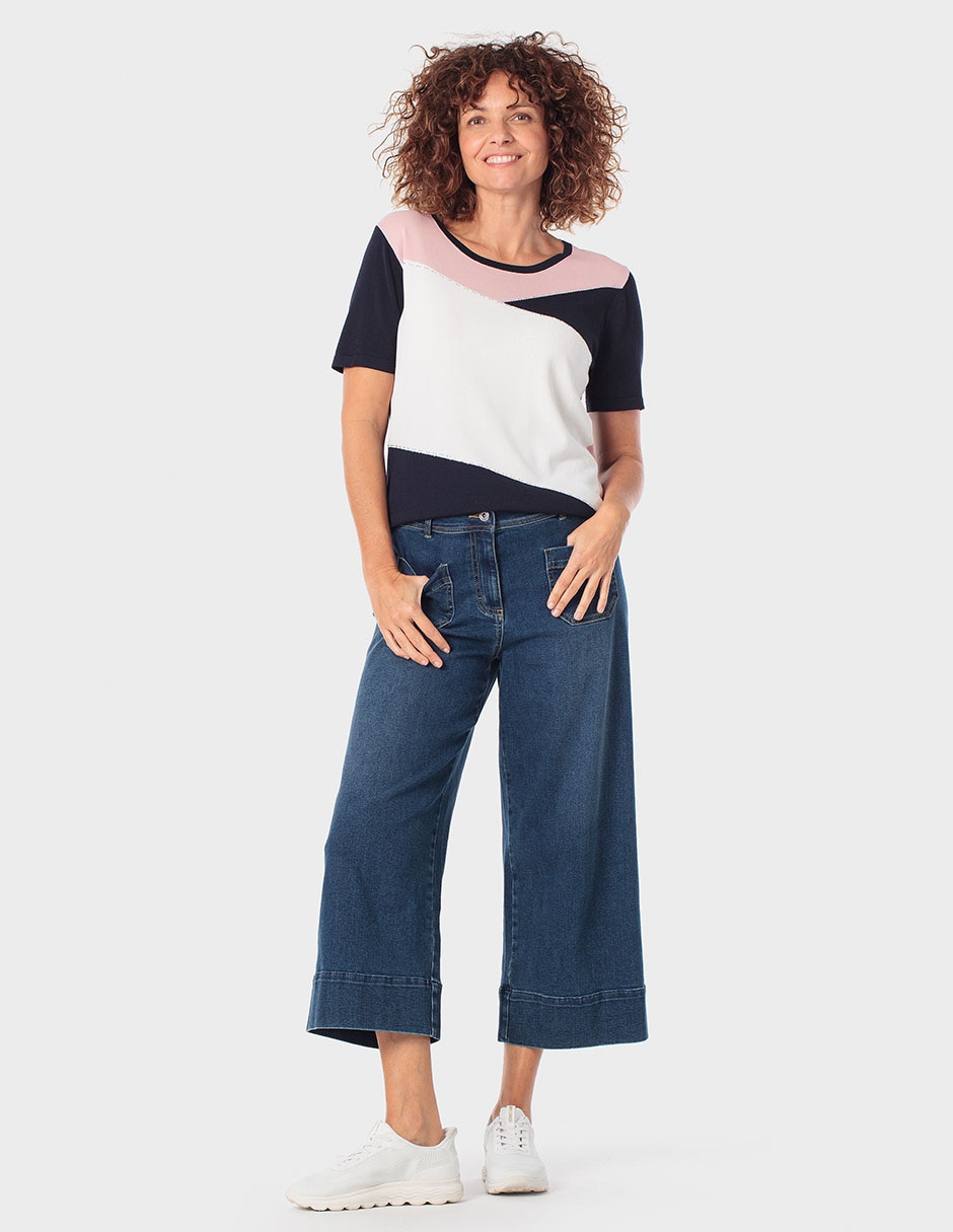 Suéter cuello redondo para mujer 3