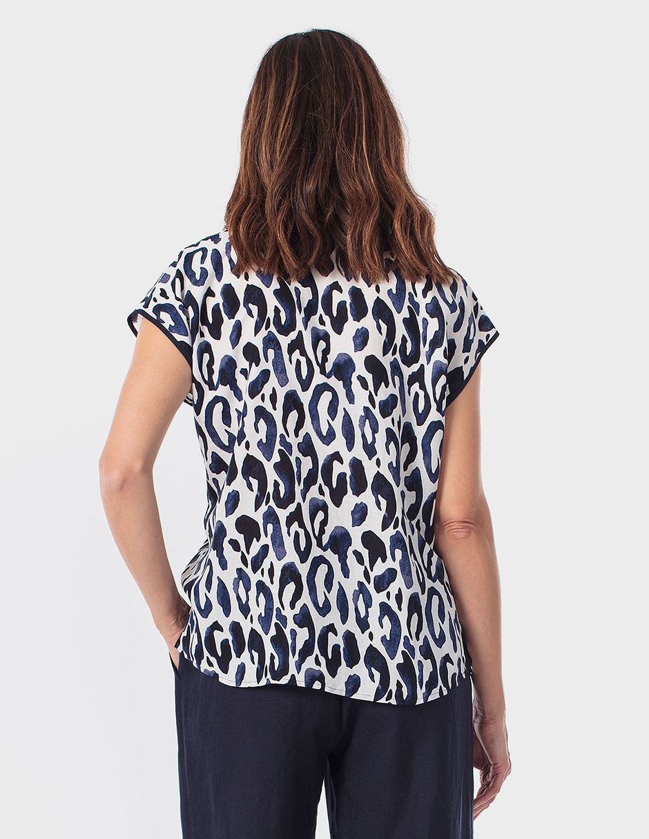 Blusa manga corta para mujer 2