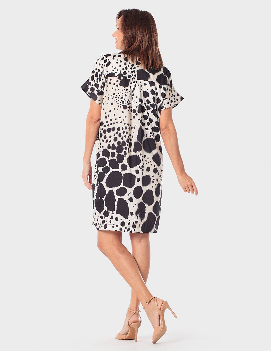 Vestido arriba de la rodilla casual para mujer 4