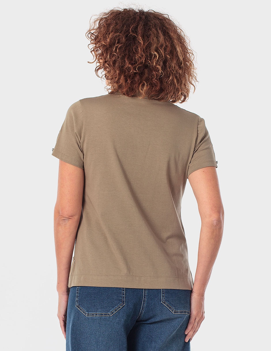 PLAYERA PUNT ROMA 460951, G, BEIGE