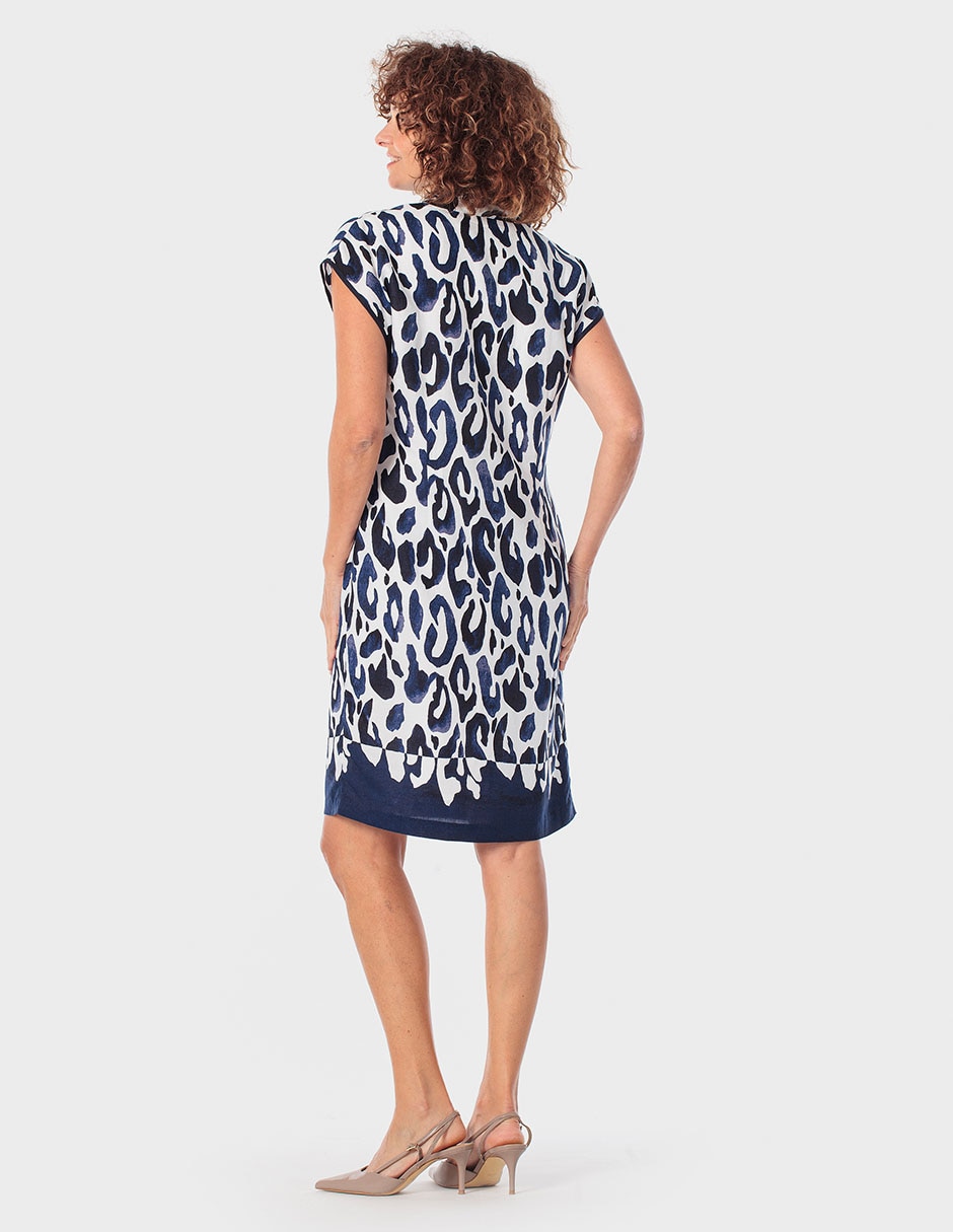 Vestido a la rodilla casual para mujer 2