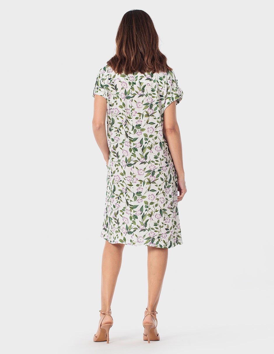Vestido a la rodilla casual para mujer 2