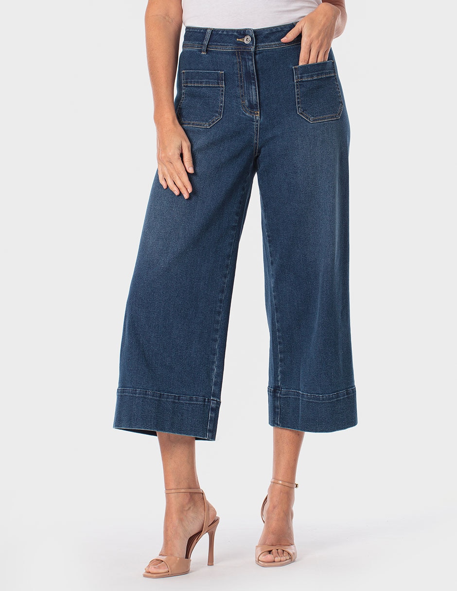 Pantalón coulotte para mujer