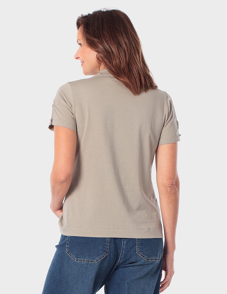 PLAYERA PUNT ROMA 46096, XG, VERDE SELV