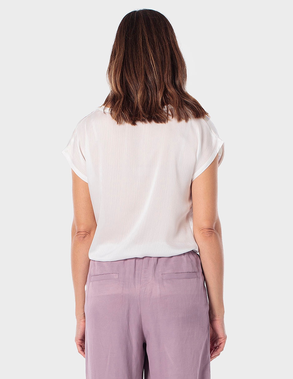 Blusa manga corta para mujer 2
