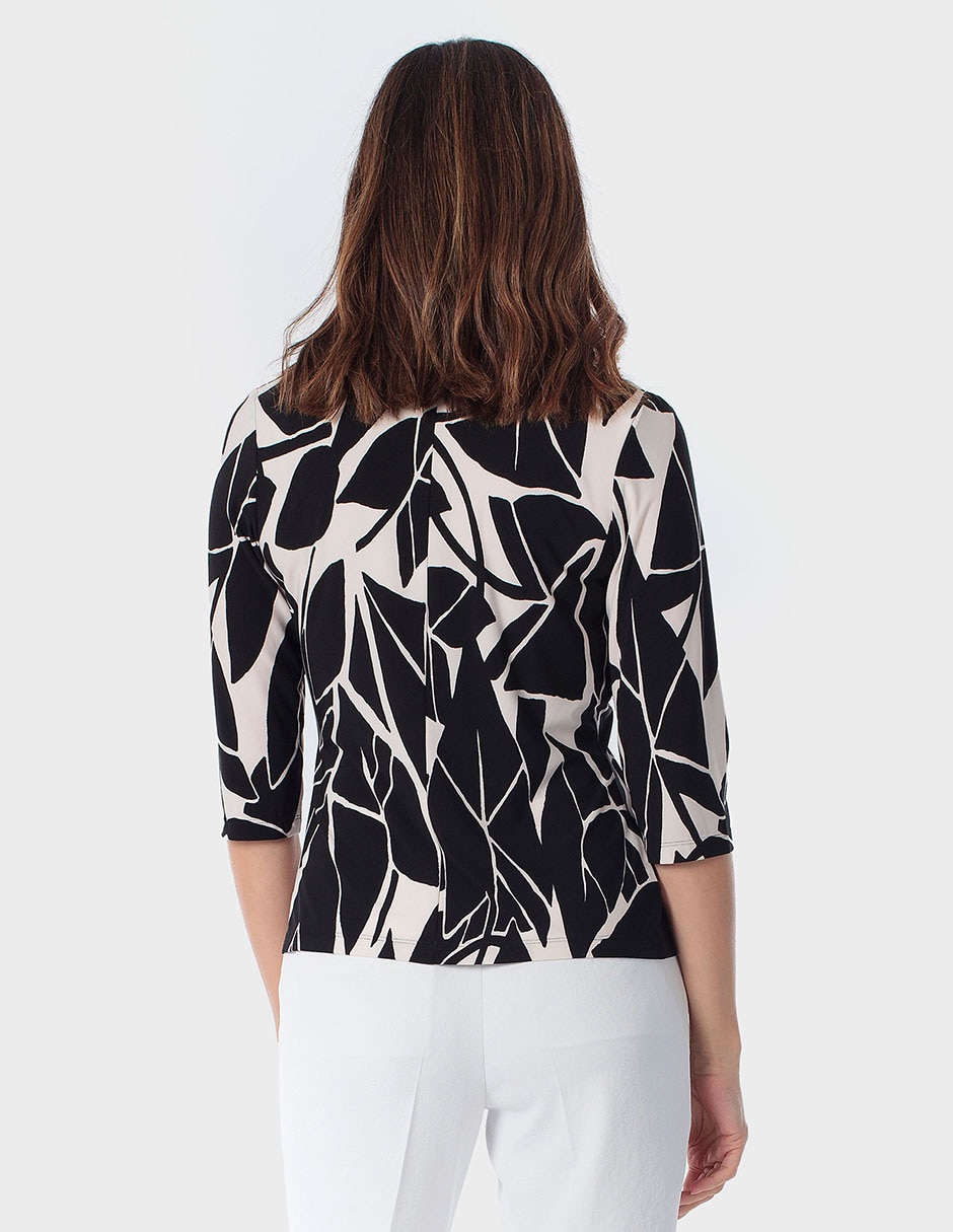 Blusa manga 3/4 para mujer 2