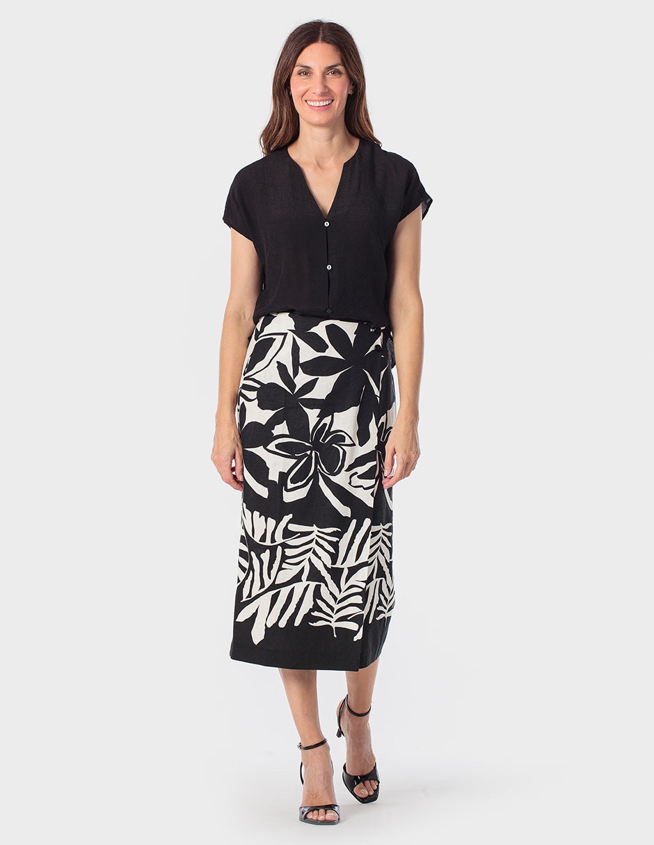 Blusa manga corta para mujer 3