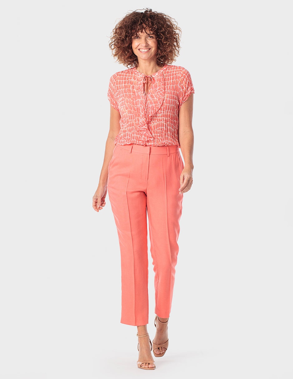 Blusa manga corta para mujer 3