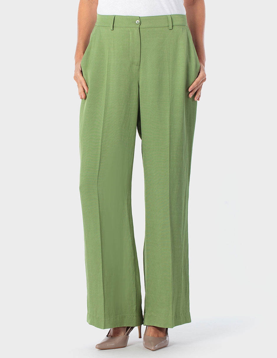 Pantalón de vestir amplio para mujer