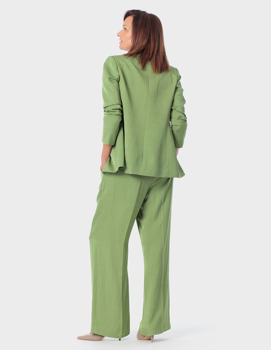 Pantalón de vestir amplio para mujer 8