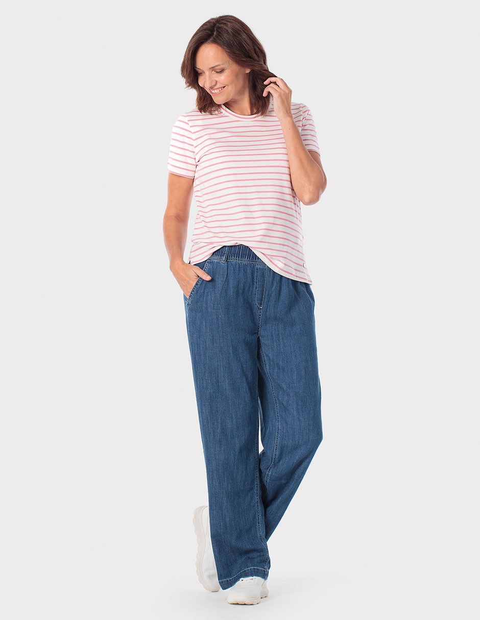 Pantalón easy pant amplio para mujer 4