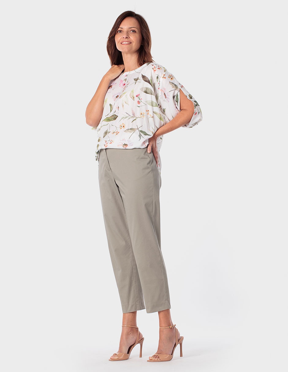 Blusa manga al codo para mujer 3