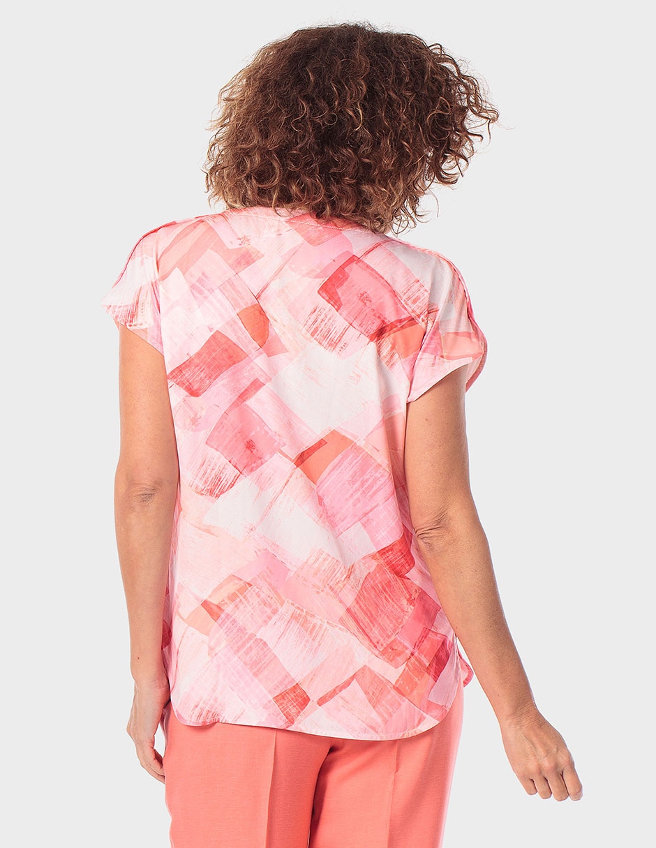 Blusa manga corta para mujer 2
