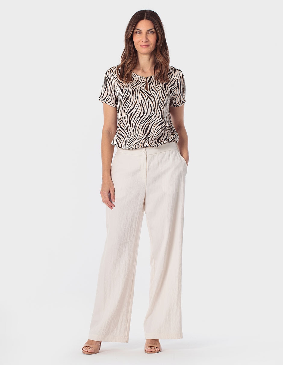 Blusa manga corta para mujer 3