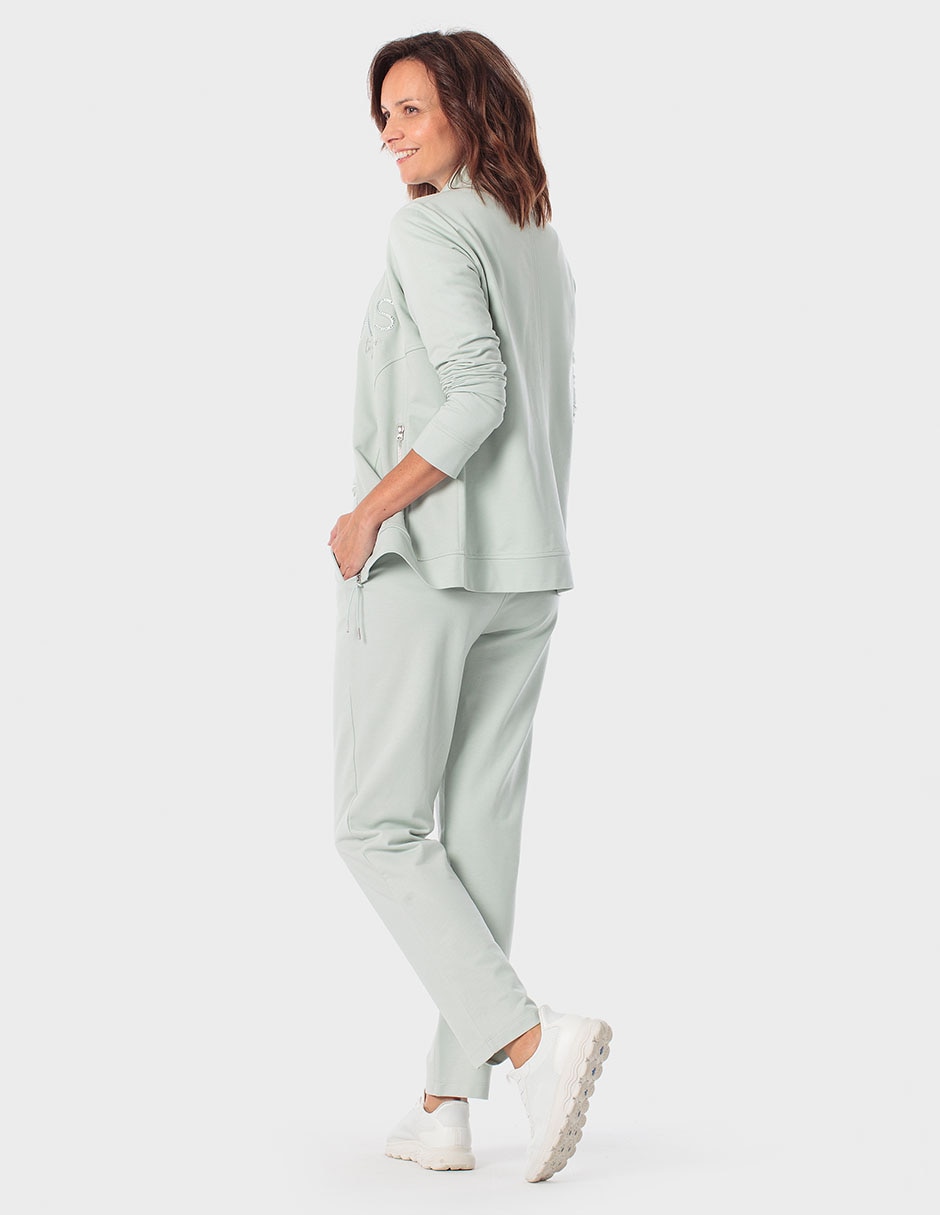 Pants regular con agujeta para mujer 2