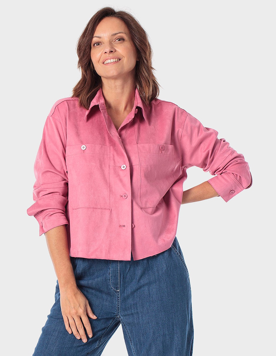 Chamarra denim para mujer