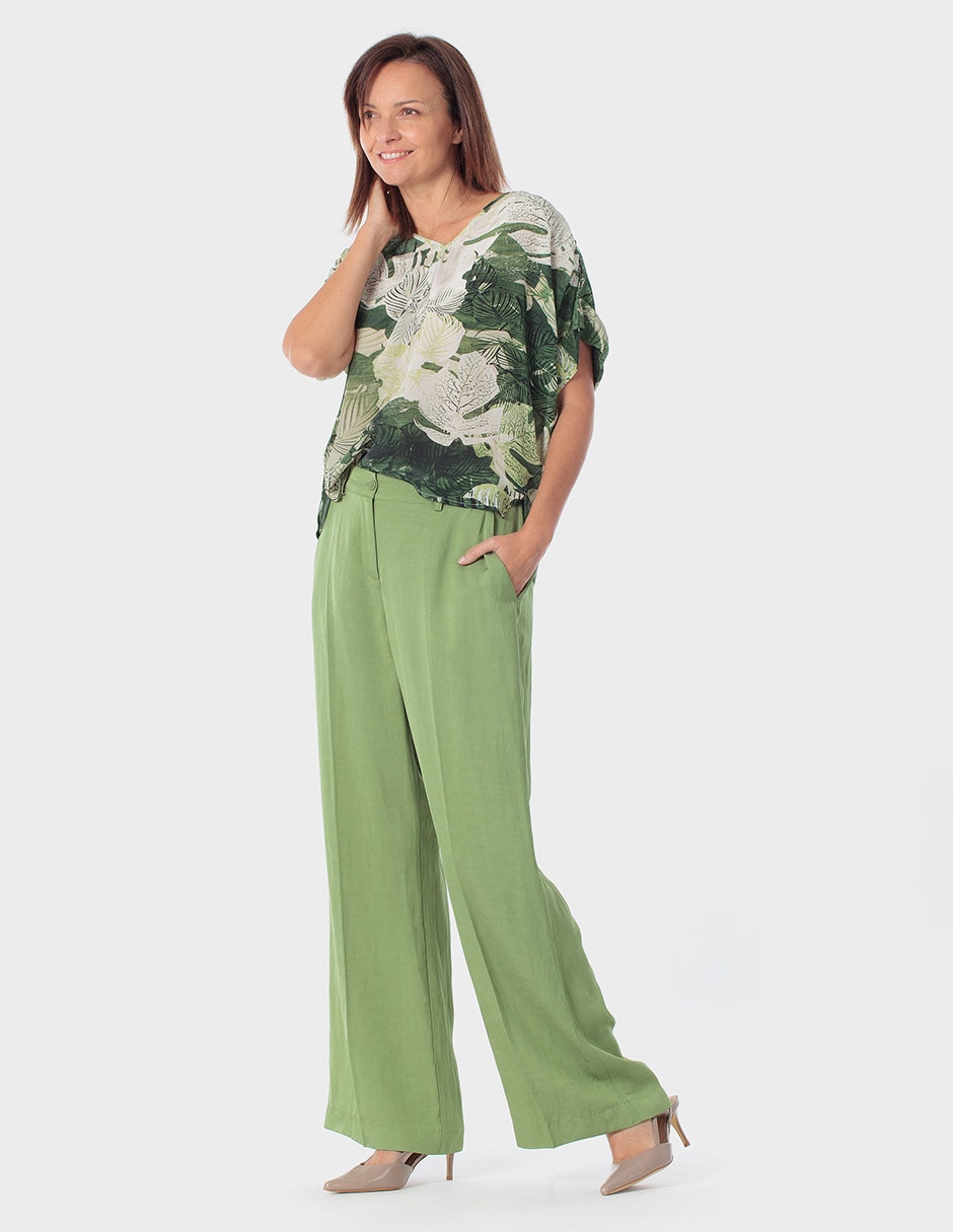 Blusa manga corta para mujer 3