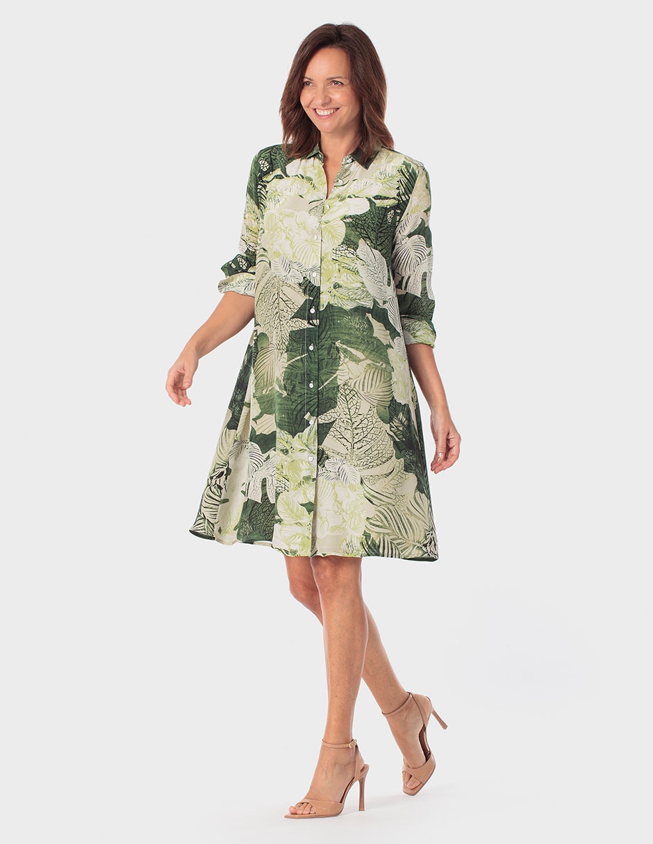Vestido arriba de la rodilla casual para mujer