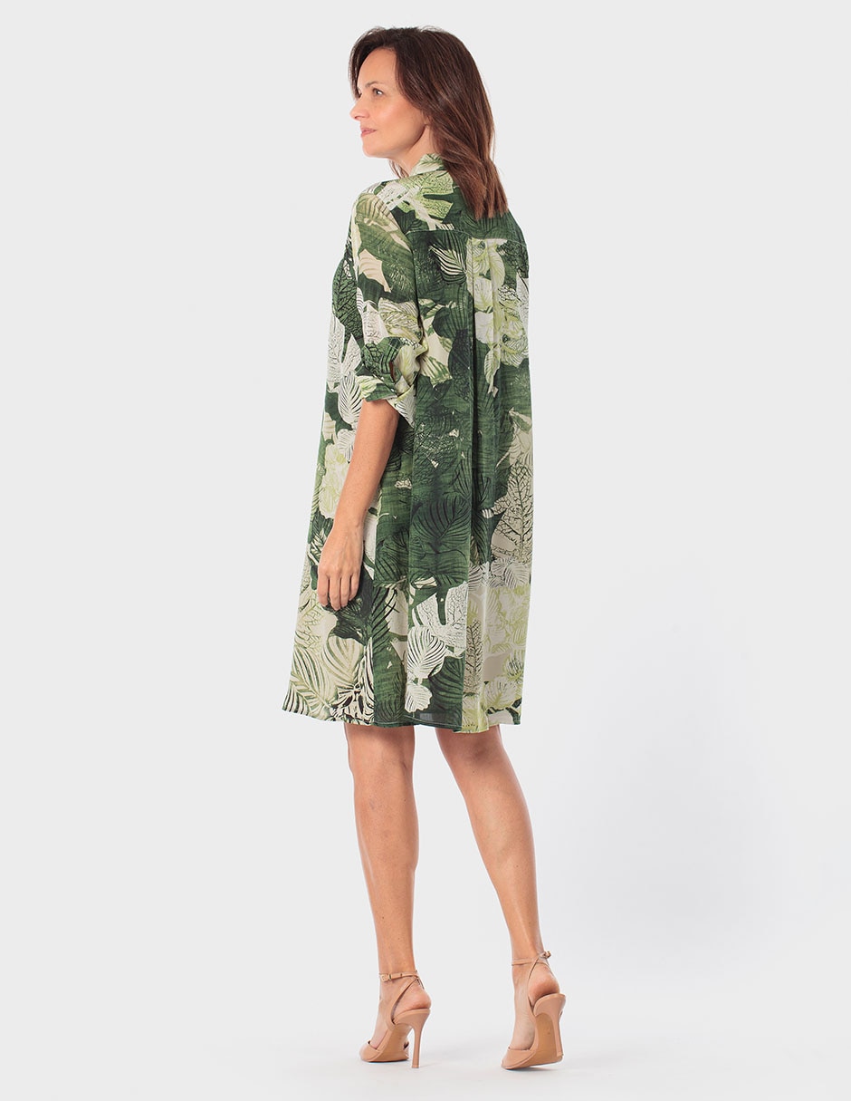 Vestido arriba de la rodilla casual para mujer 2