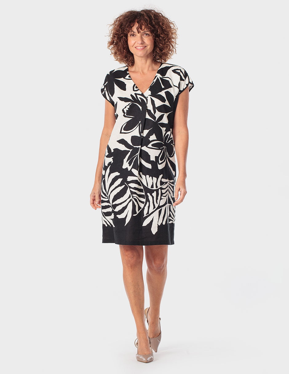 Vestido arriba de la rodilla casual para mujer