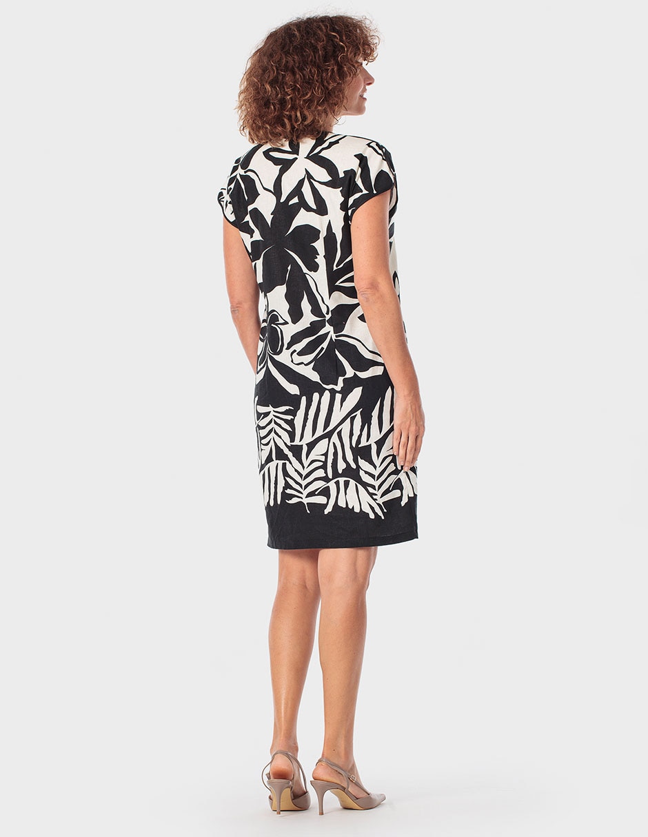 Vestido arriba de la rodilla casual para mujer 2