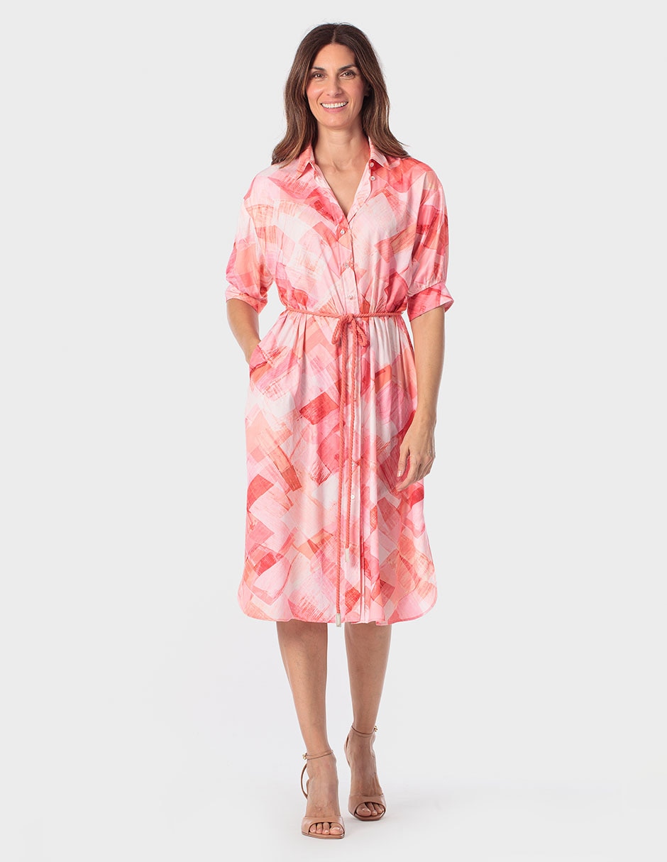 Vestido midi casual para mujer Vestido midi casual para mujer