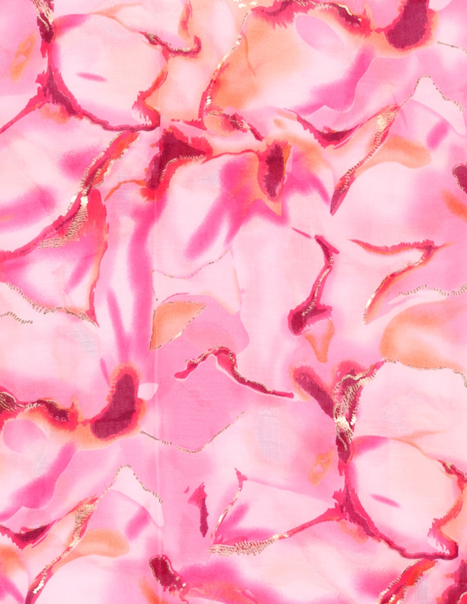 Pashmina con estampado abstracto para mujer 3