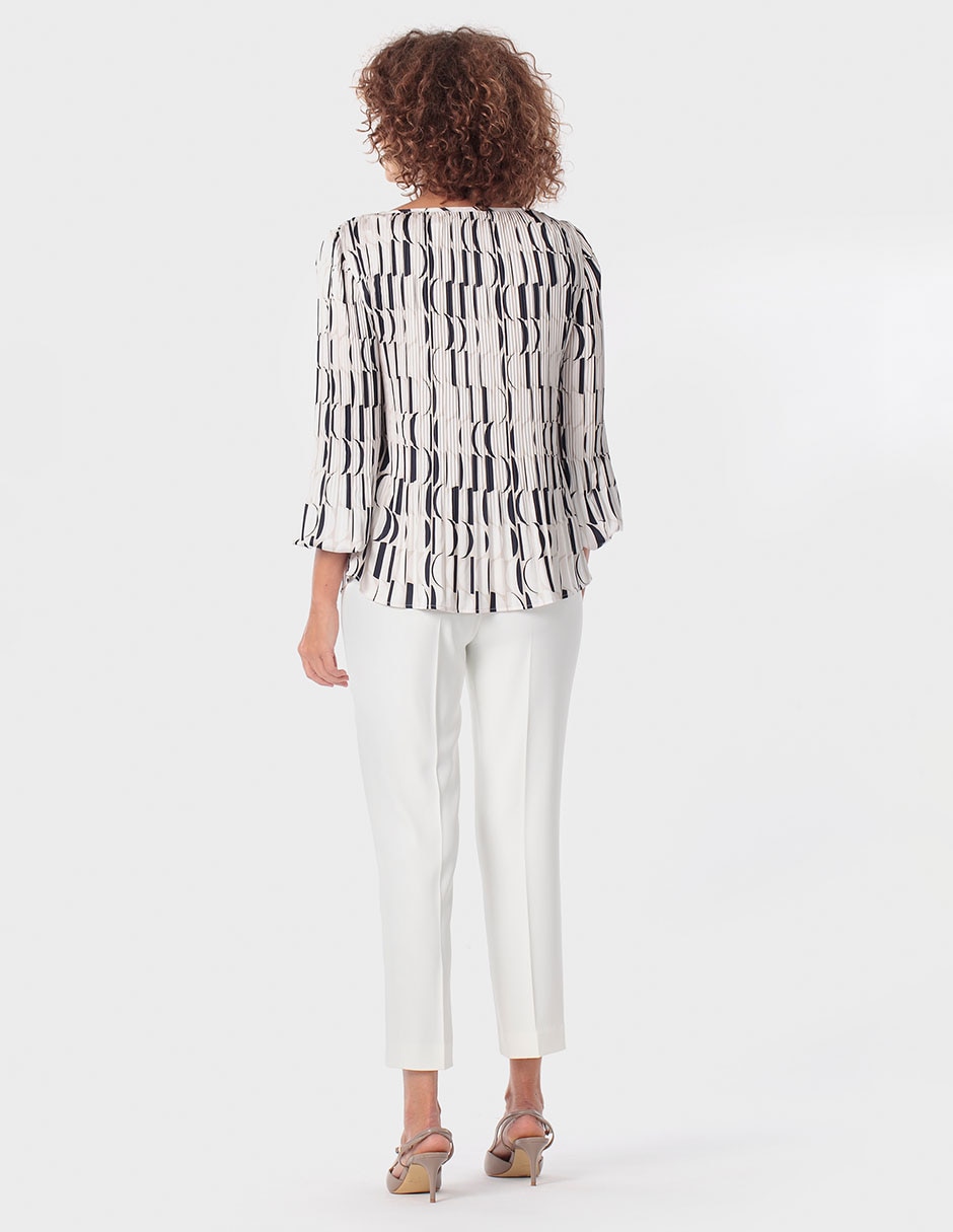 Pantalón capri slim para mujer 2