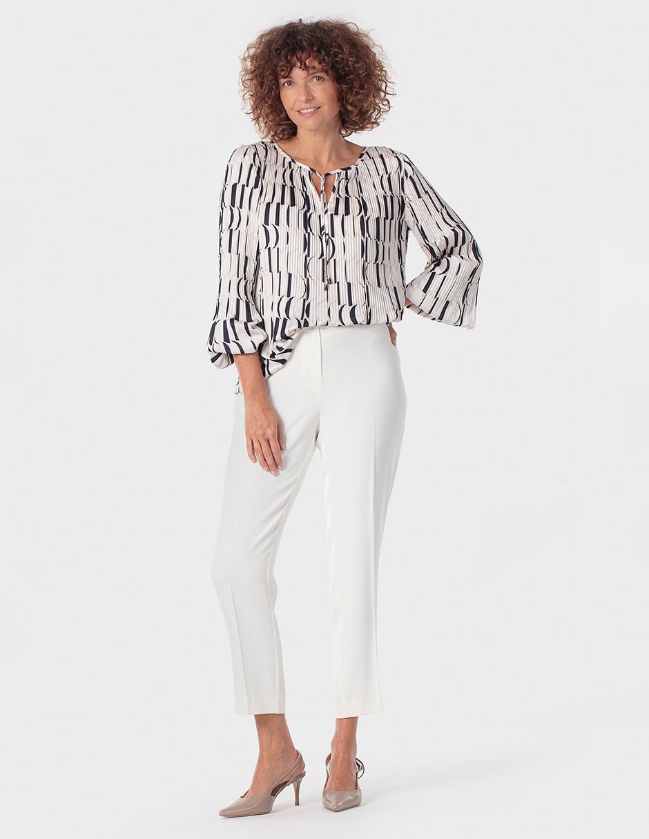 Pantalón capri slim para mujer 3