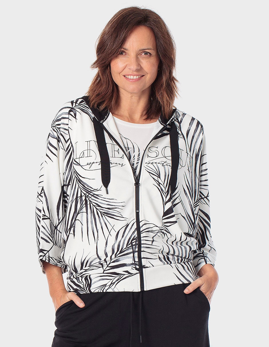 Sudadera con capucha para mujer