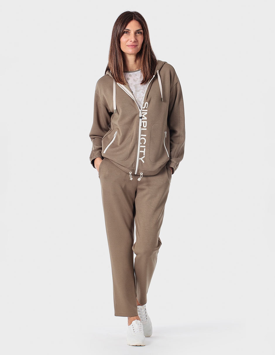 Sudadera con bolsillos para mujer 5