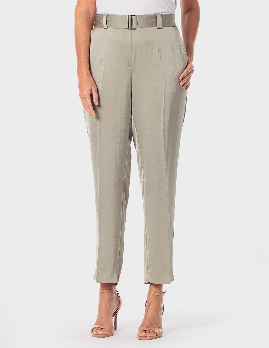 Pantalón de vestir slim para mujer
