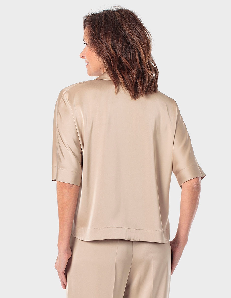 Blusa manga al codo para mujer 2