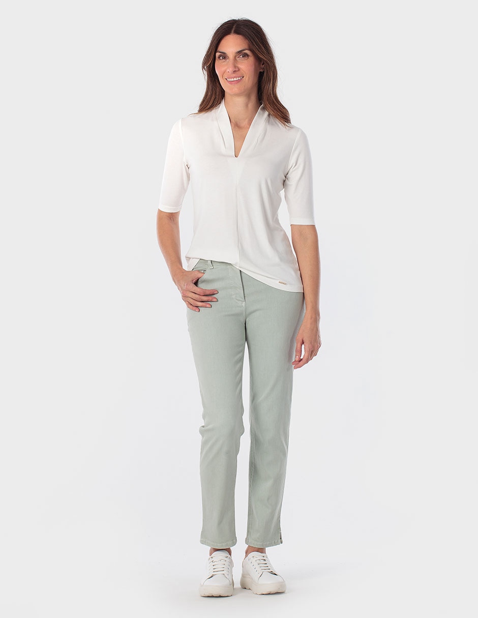 Blusa manga corta para mujer 3