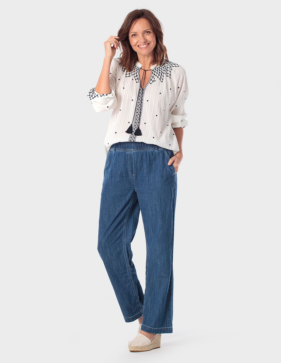 Blusa manga larga para mujer 3
