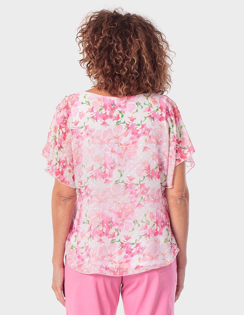 Blusa manga corta para mujer 2