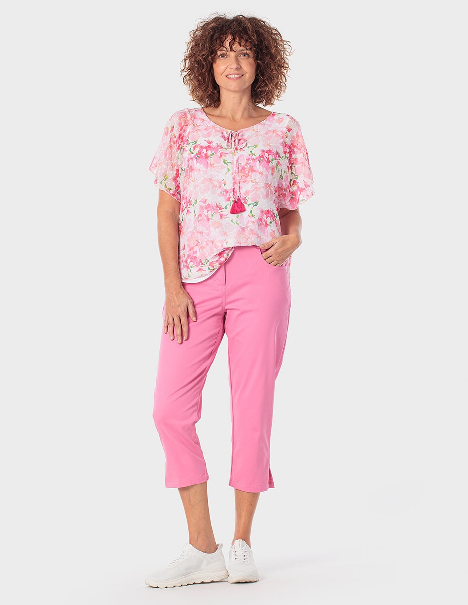 Blusa manga corta para mujer 3